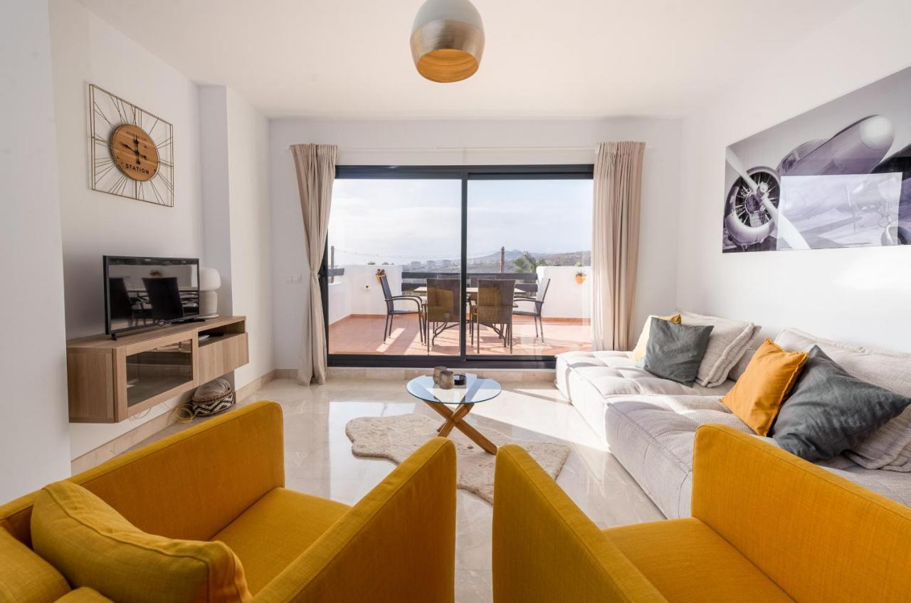 Lotus 2401 - Beautiful Apartment With Pool & Sea View Касарес Экстерьер фото