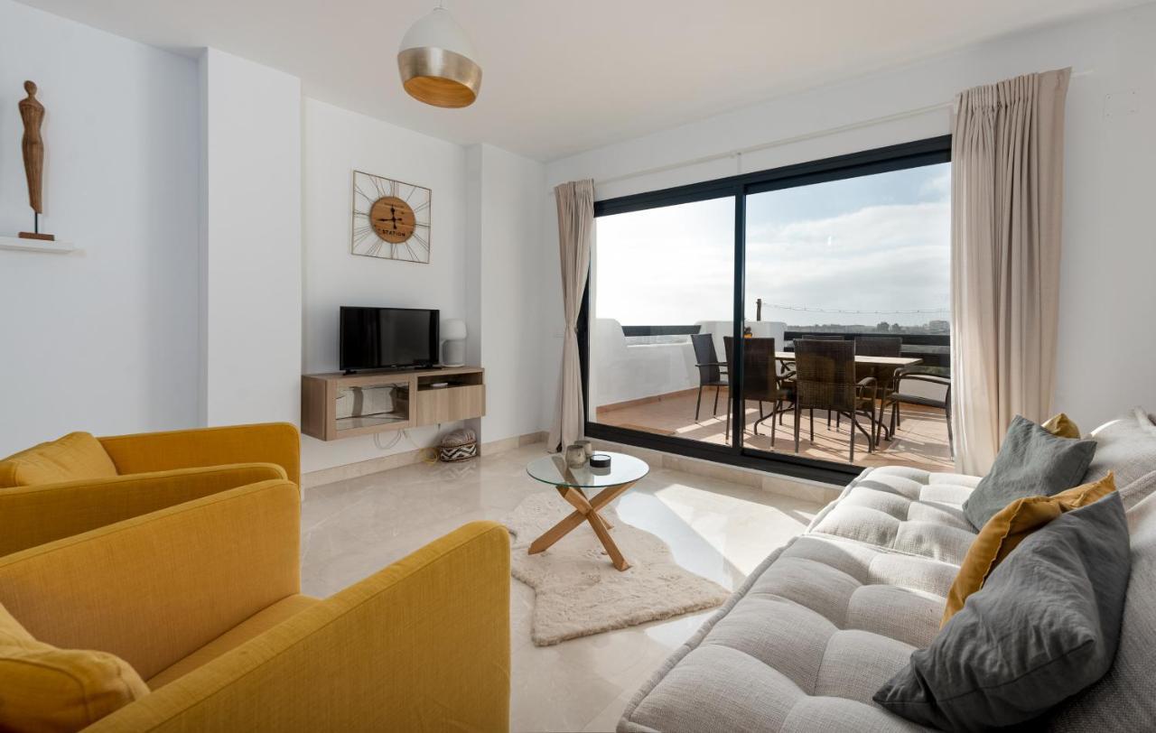 Lotus 2401 - Beautiful Apartment With Pool & Sea View Касарес Экстерьер фото